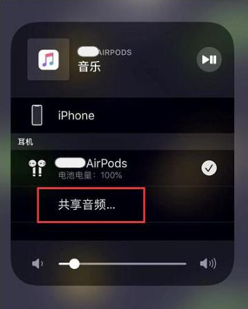 随县苹果14音频维修点分享iPhone14音频共享设置方法 