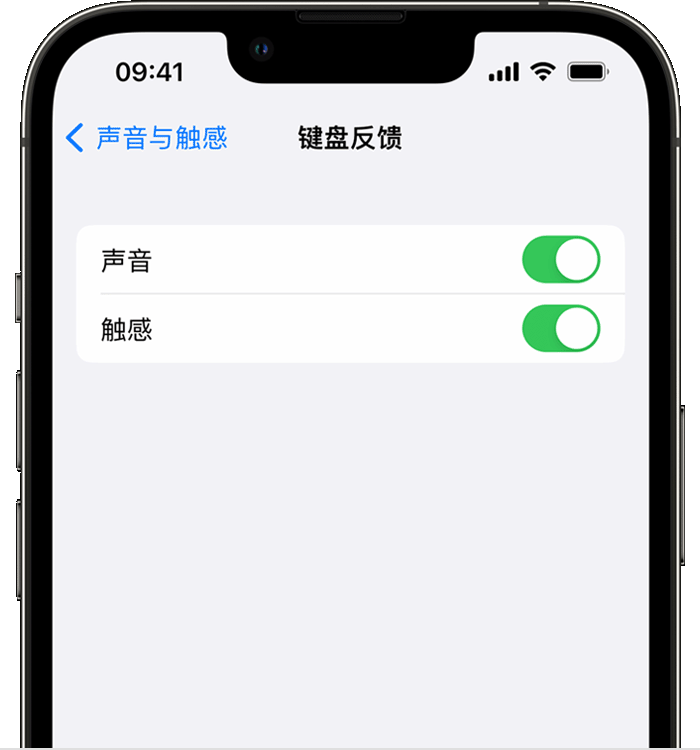 随县苹果14维修店分享如何在 iPhone 14 机型中使用触感键盘 