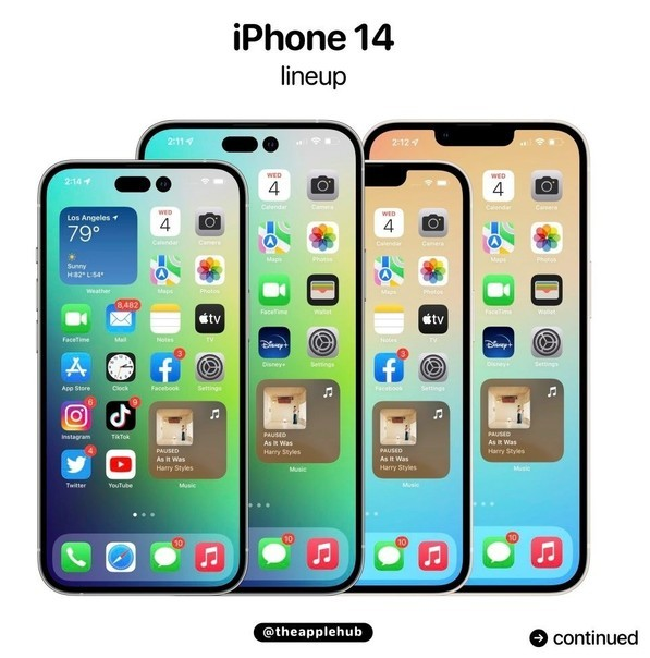 随县苹果14维修分享iPhone 14全家福 
