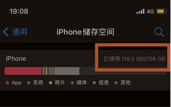 随县苹果13维修分享iPhone13如何查看剩余内存 