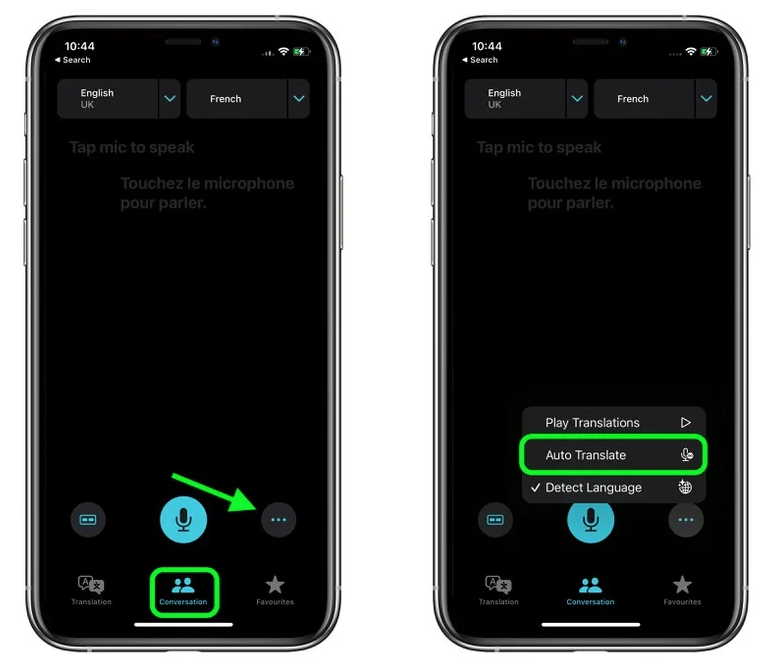 随县苹果手机维修分享iOS 15 “翻译” App 新改进 