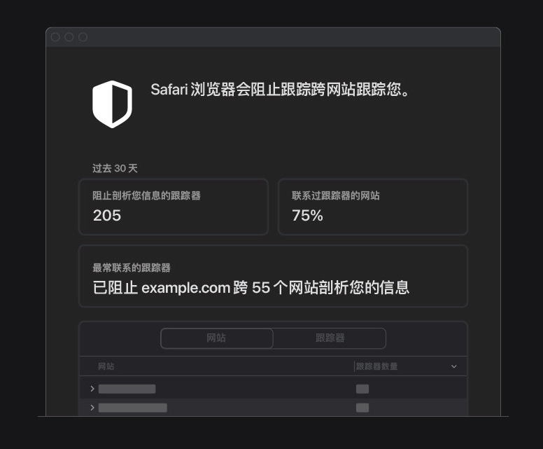 随县苹果手机维修分享如何在 Safari 浏览器中查看和打开隐私报告 