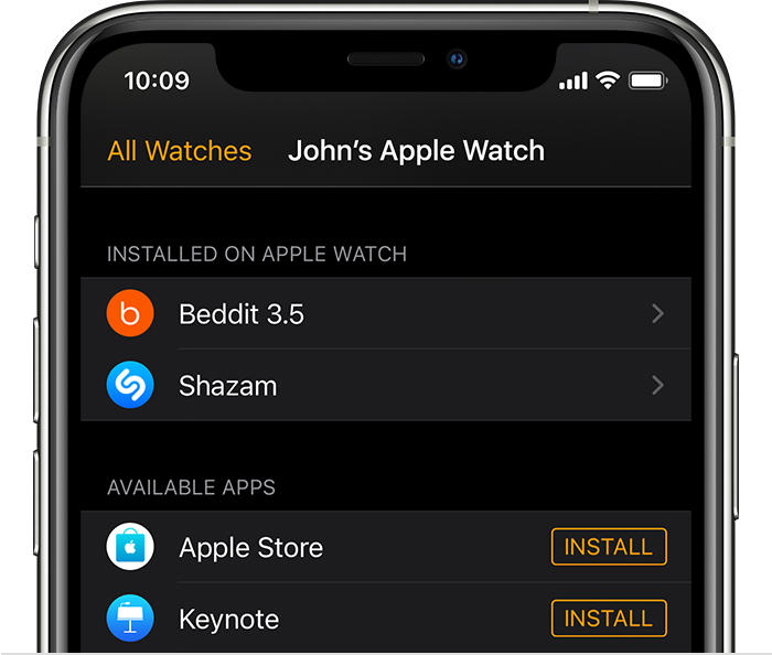 随县苹果手机维修分享如何在 Apple Watch 上下载应用 